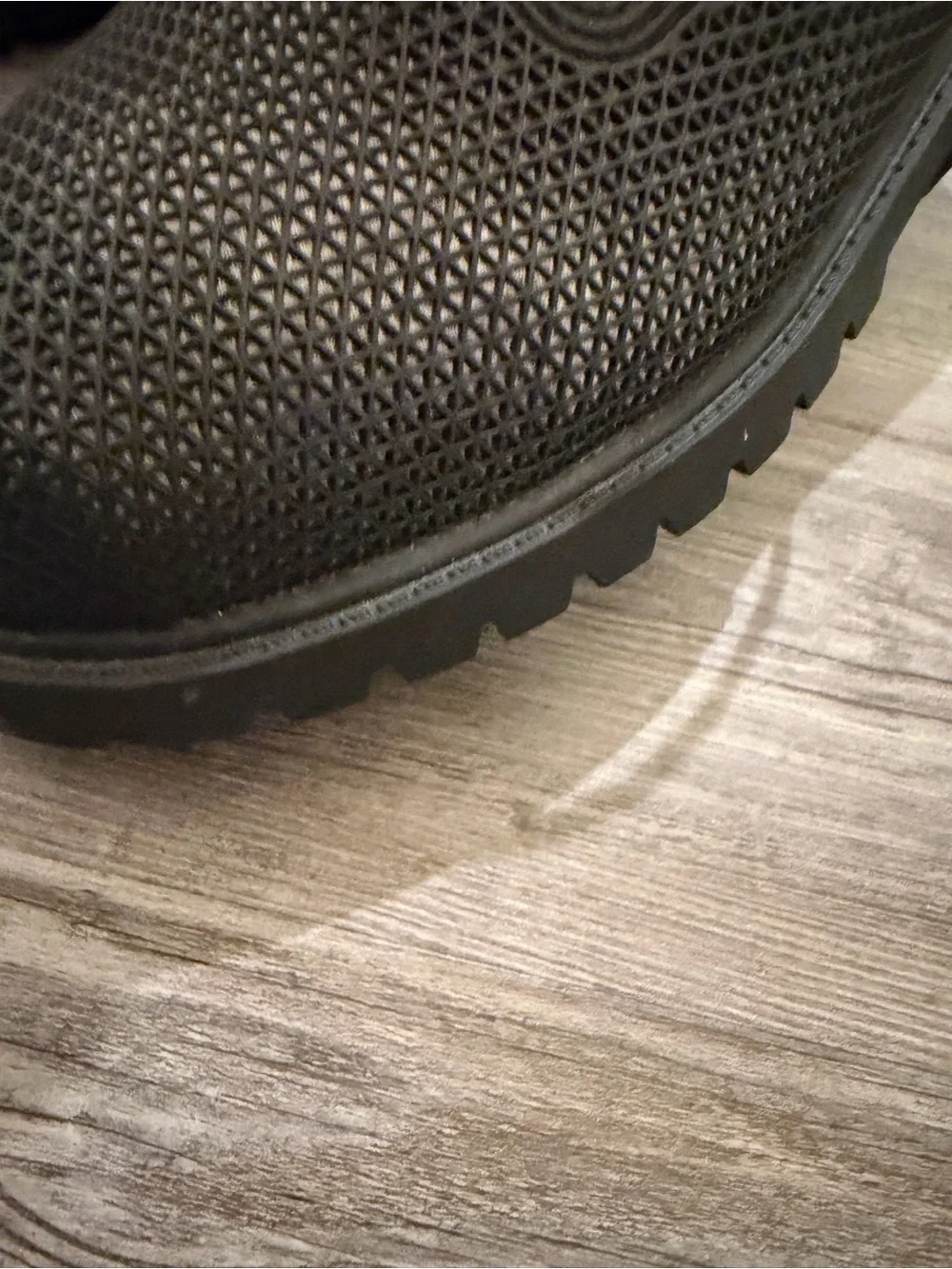 Timberland All-Black Textured Leather Work Boots